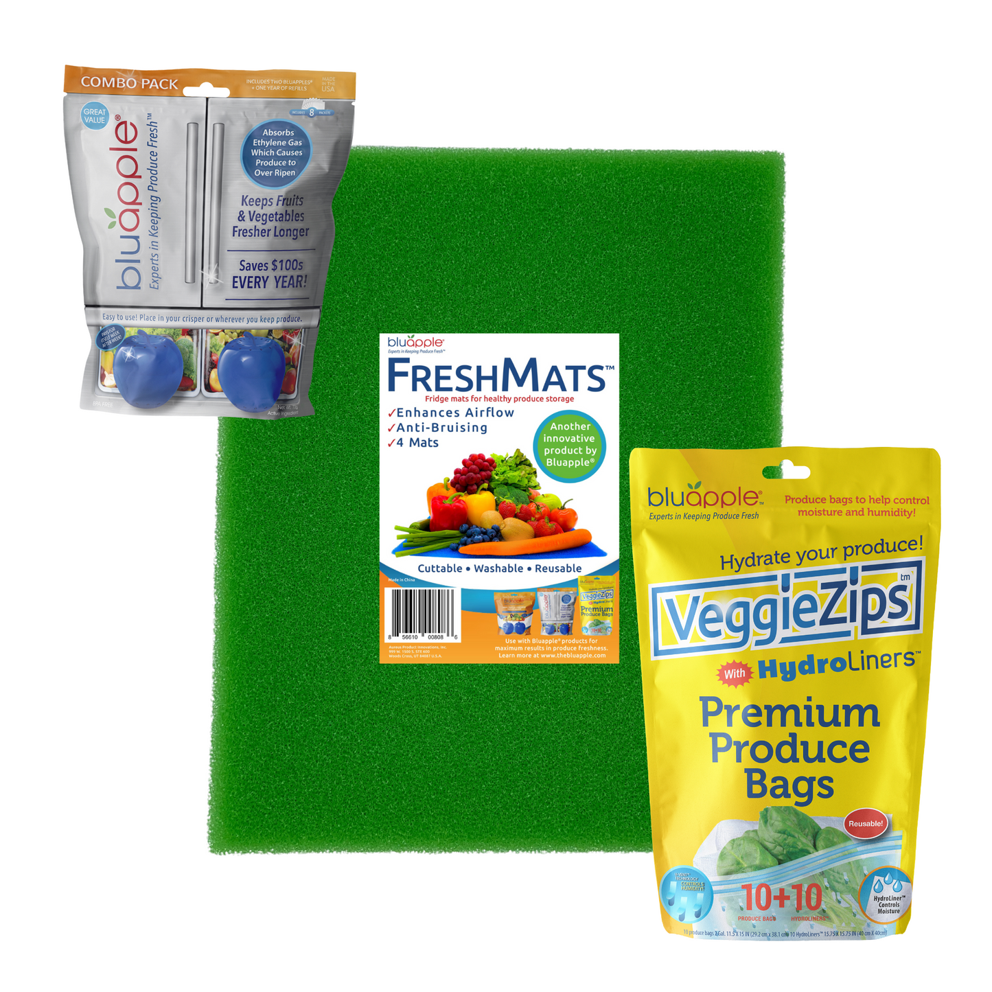 Bluapple premium freshness trio - green