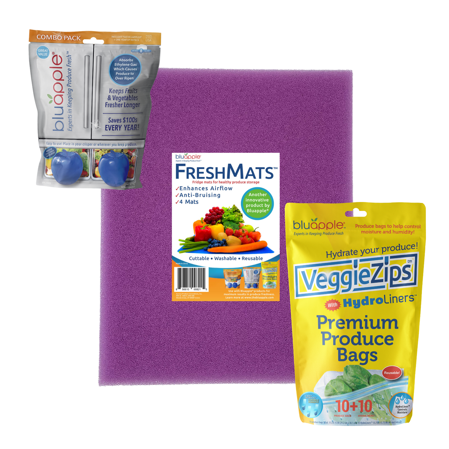 Bluapple premium freshness trio - lavender