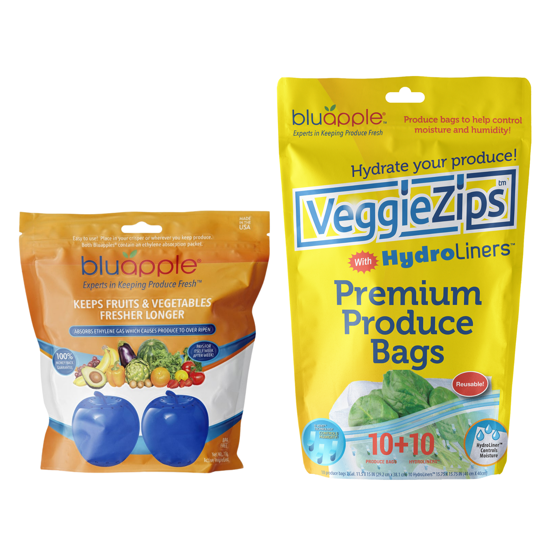 Ultimate Starter Pack - Classic 2-Pack and VeggieZips 10-Pack