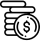 Illustration of stacked coins