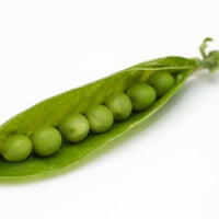 Sugar snap peas, snow peas