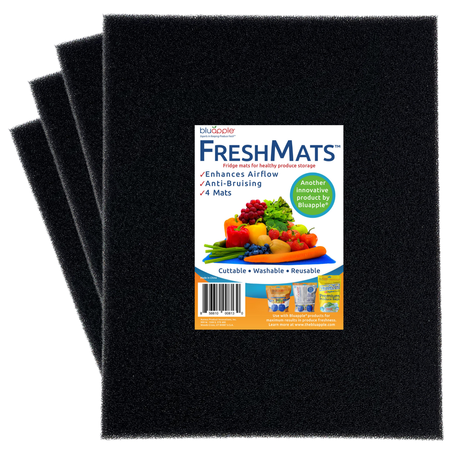 4 FreshMats - Black