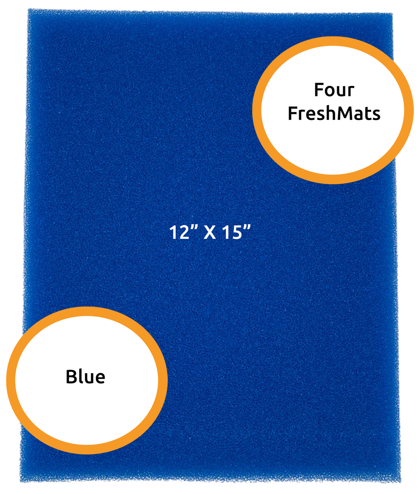 Blue FreshMats 12x15