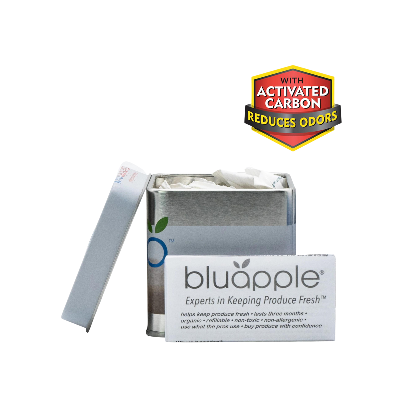 Bluapple® One-Year Refill Kit with Activated Carbon (Eco-Friendly)