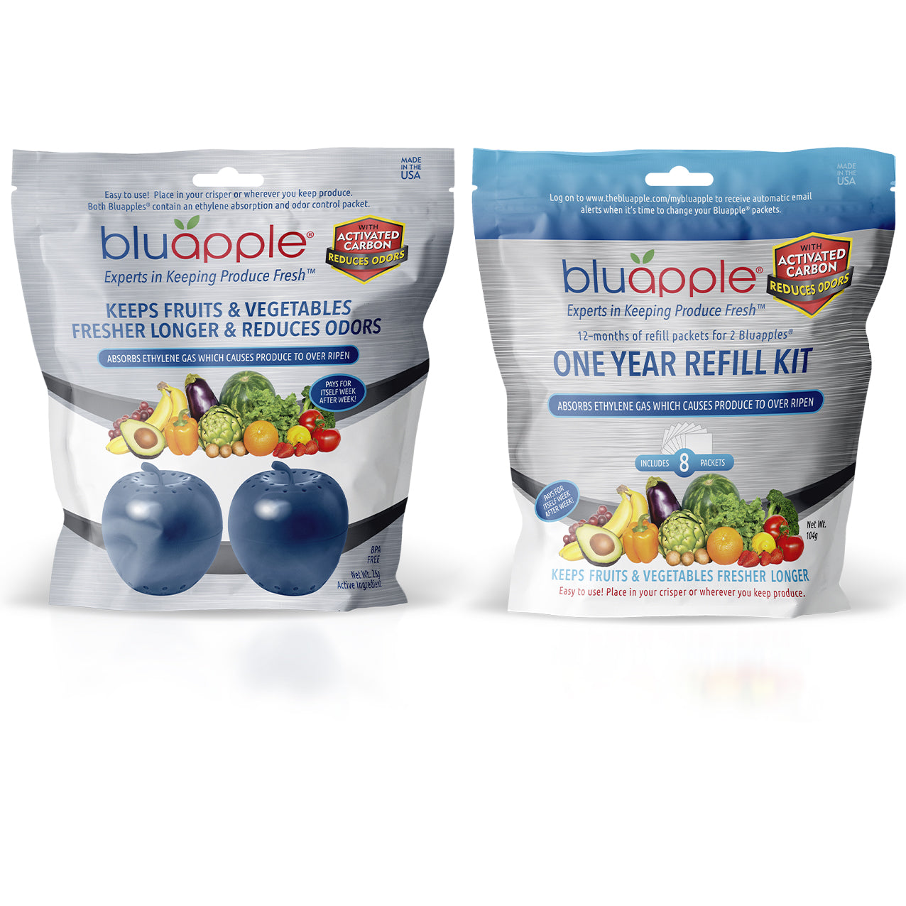 Bluapple 1-Year Refill Kit