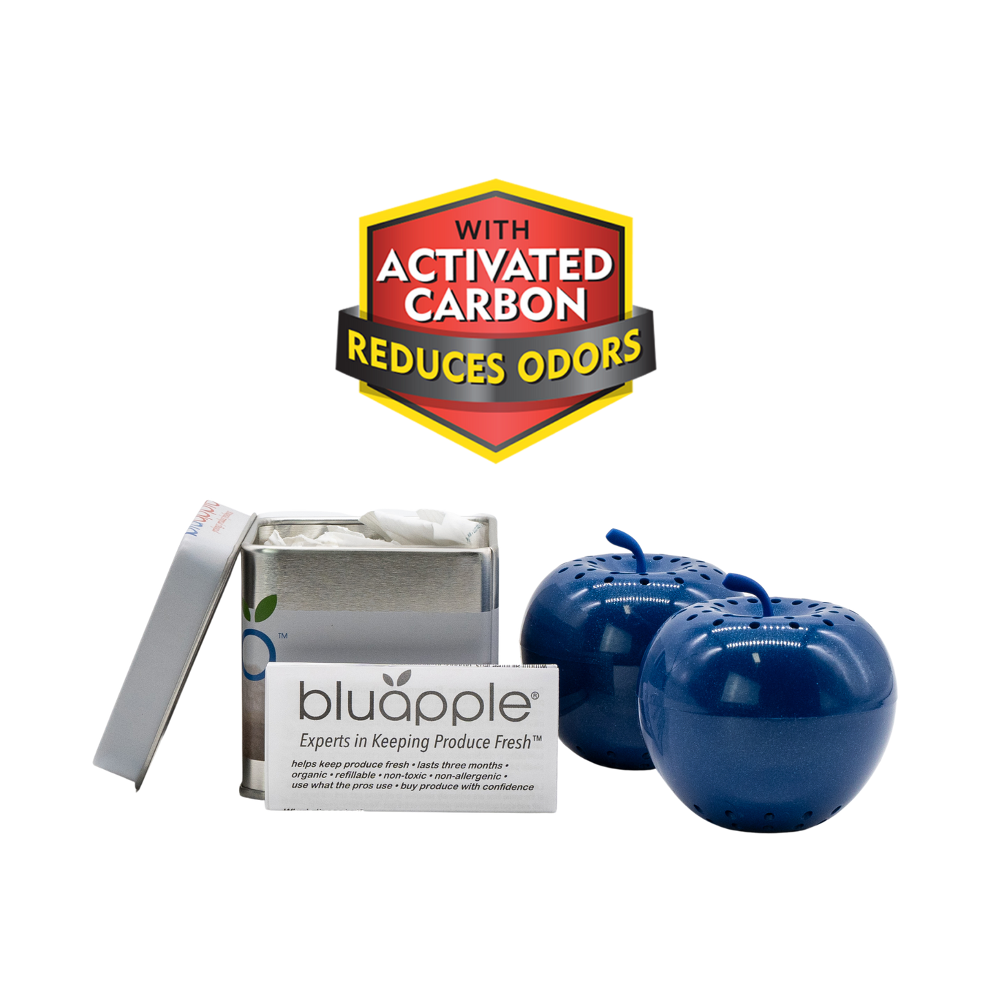 Bluapple® Combo Pack with Activated Carbon (Eco-Friendly)