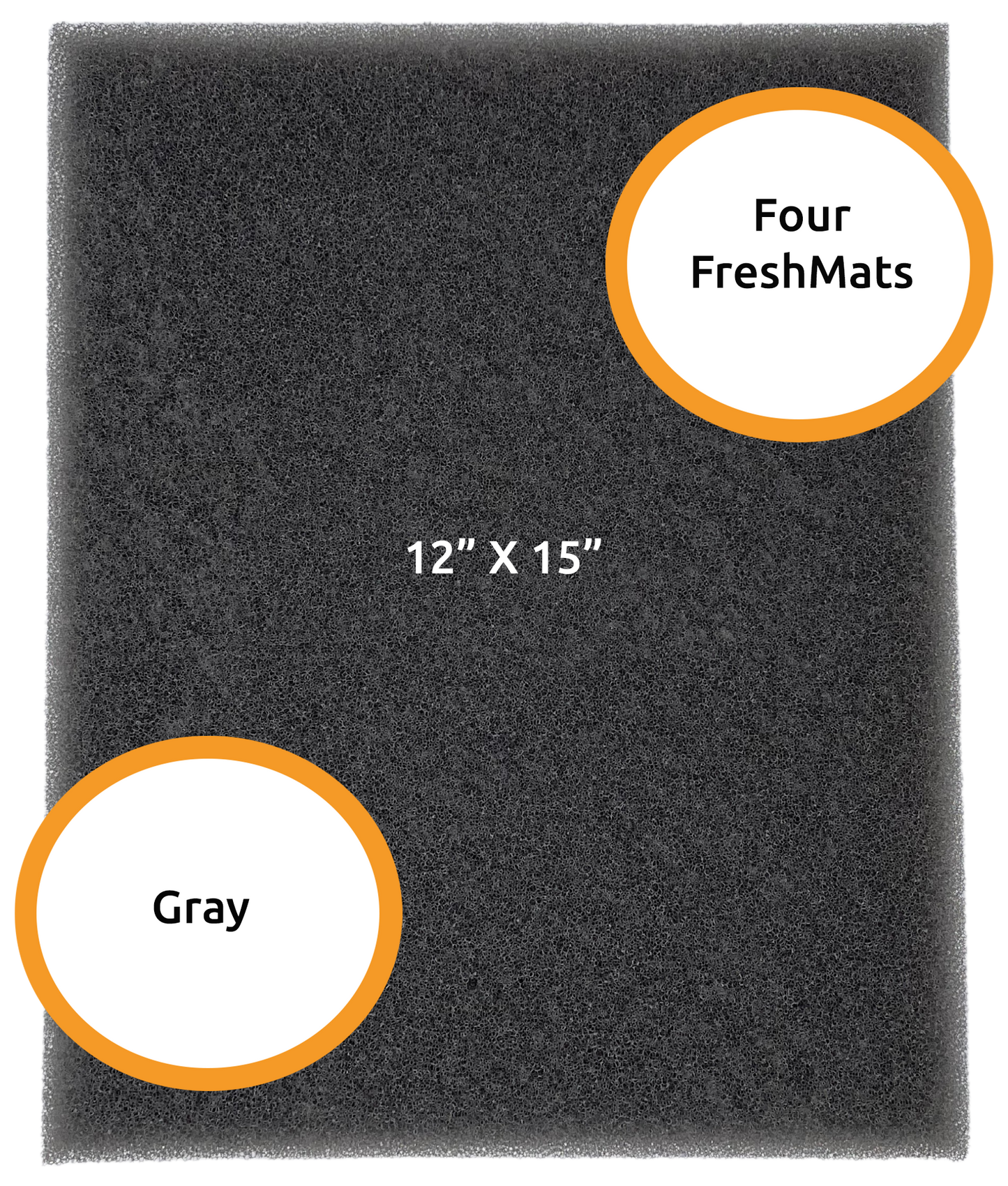 Gray FreshMats 12x15