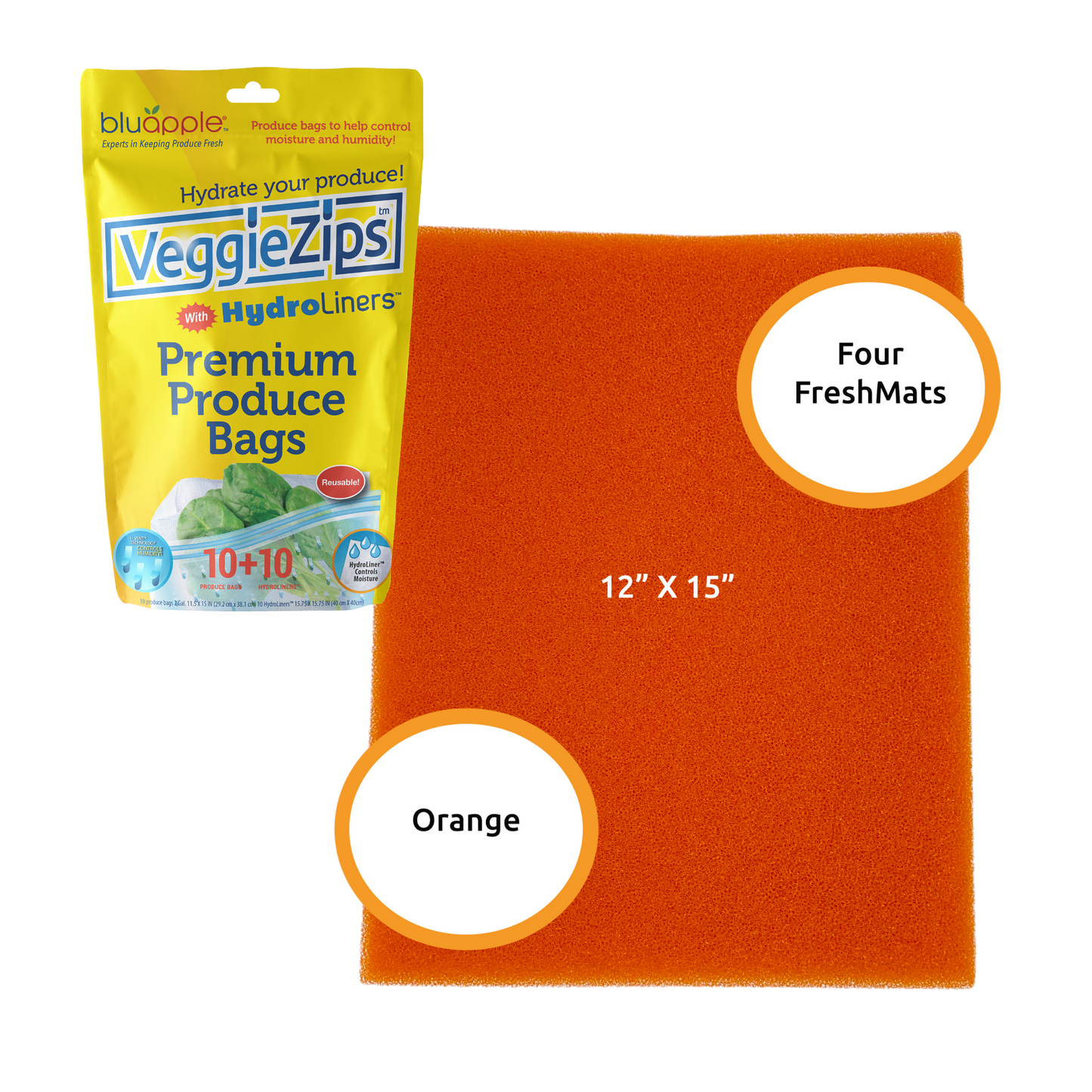 Orange Humidity Control Pack