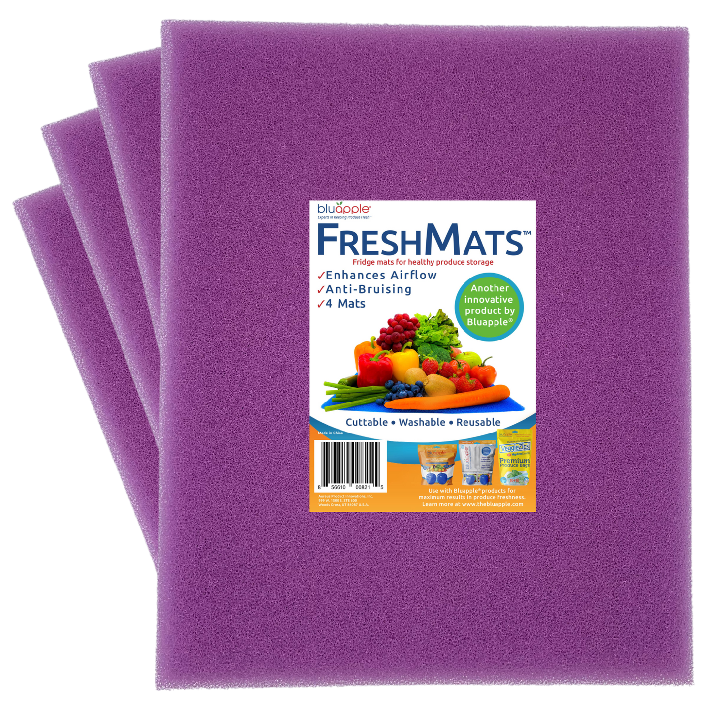 Factory Second (Cosmetic Blemish) FreshMats® to Promote Healthy Produce Storage