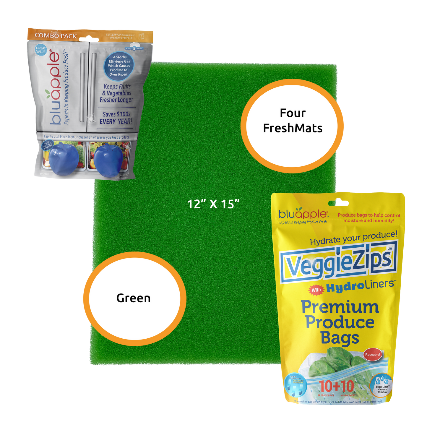 Green Premium Freshness Trio