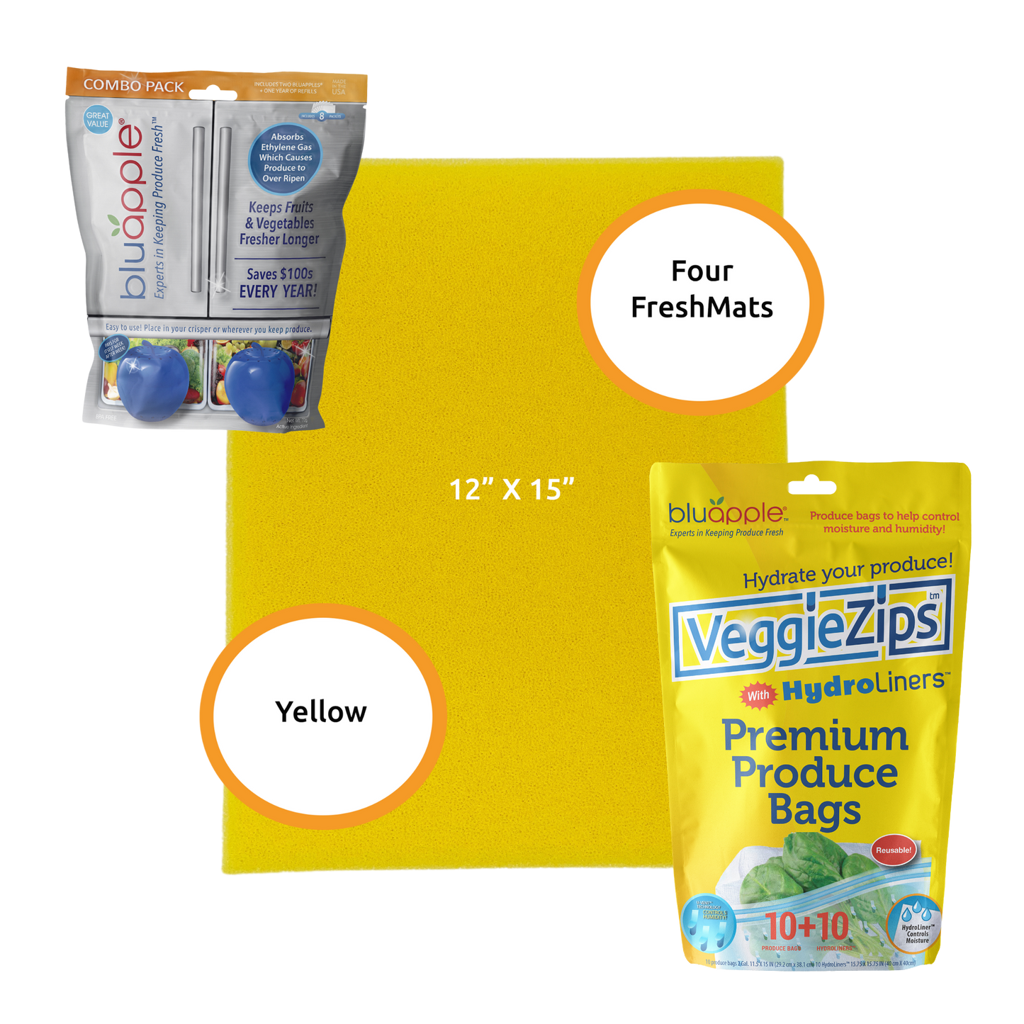 Yellow Premium Freshness Trio