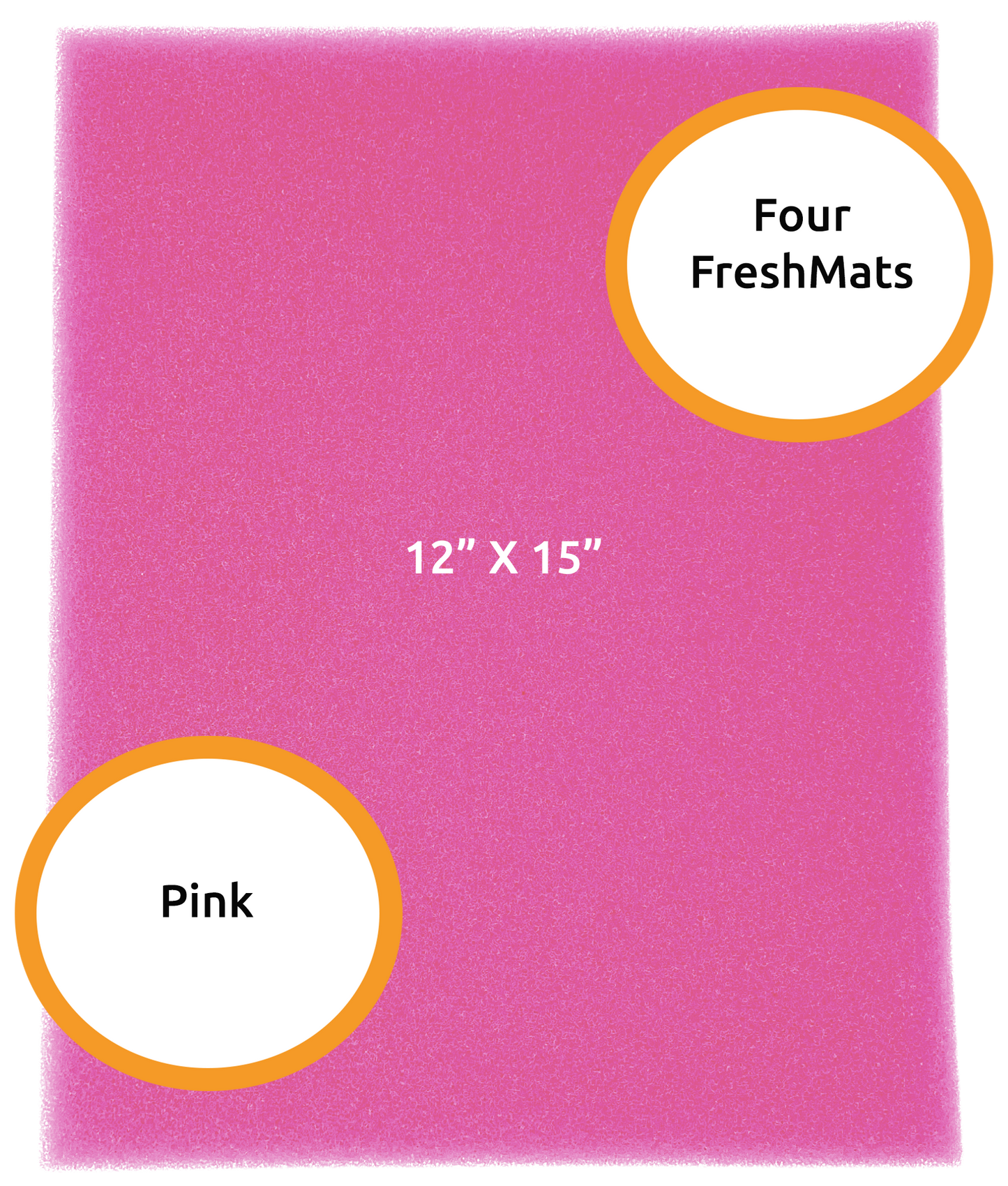 Pink FreshMats 12x15