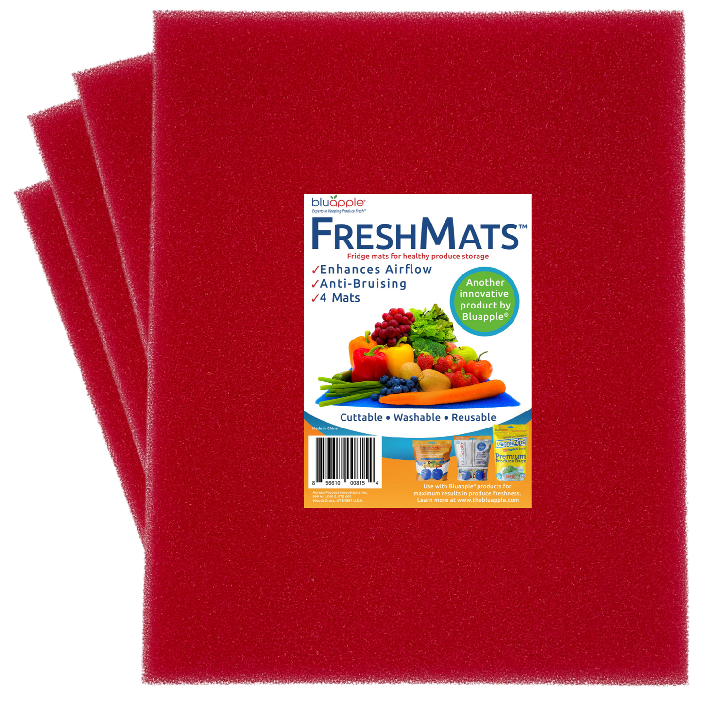 4 FreshMats - Red