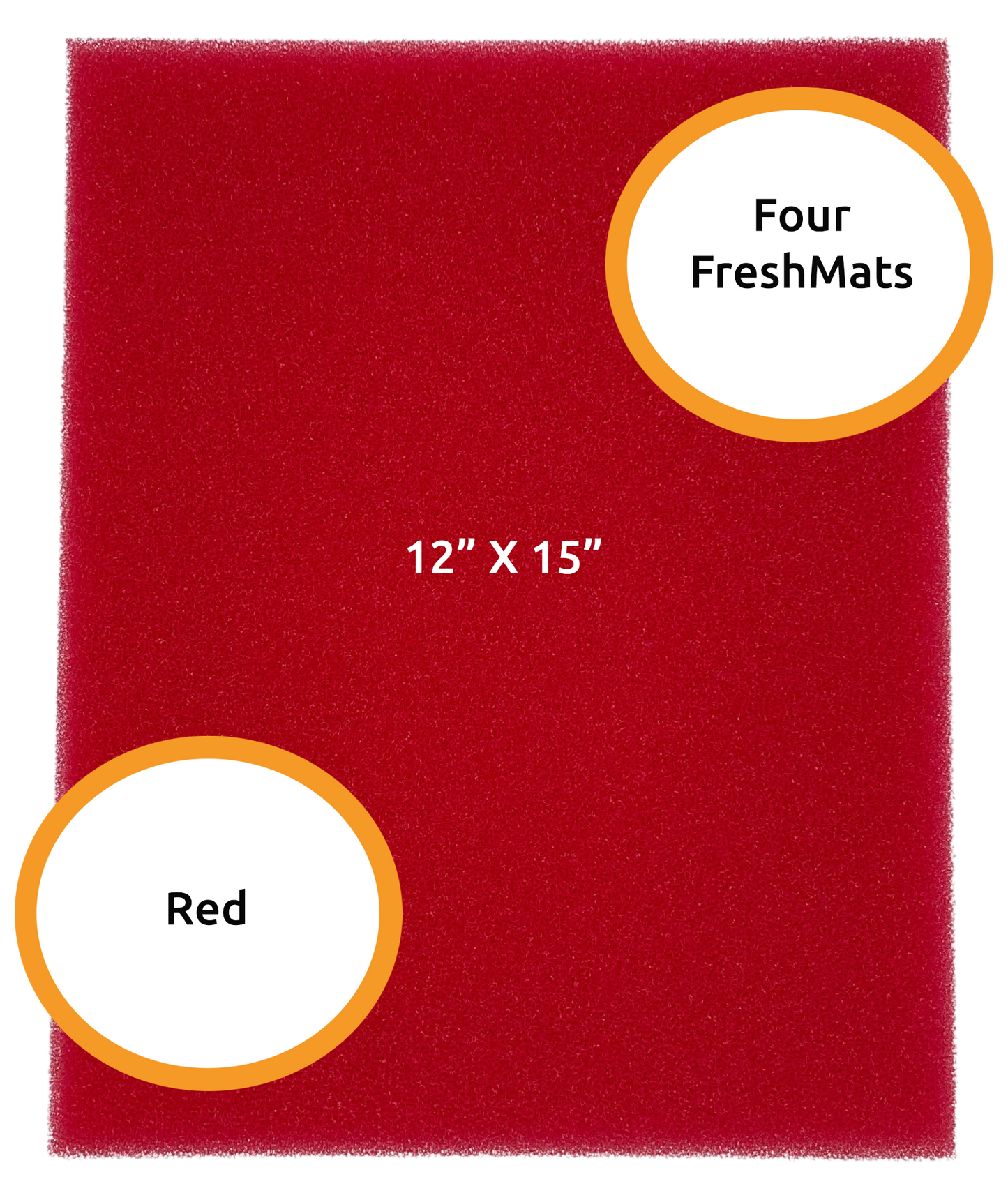 Red FreshMats 12x15