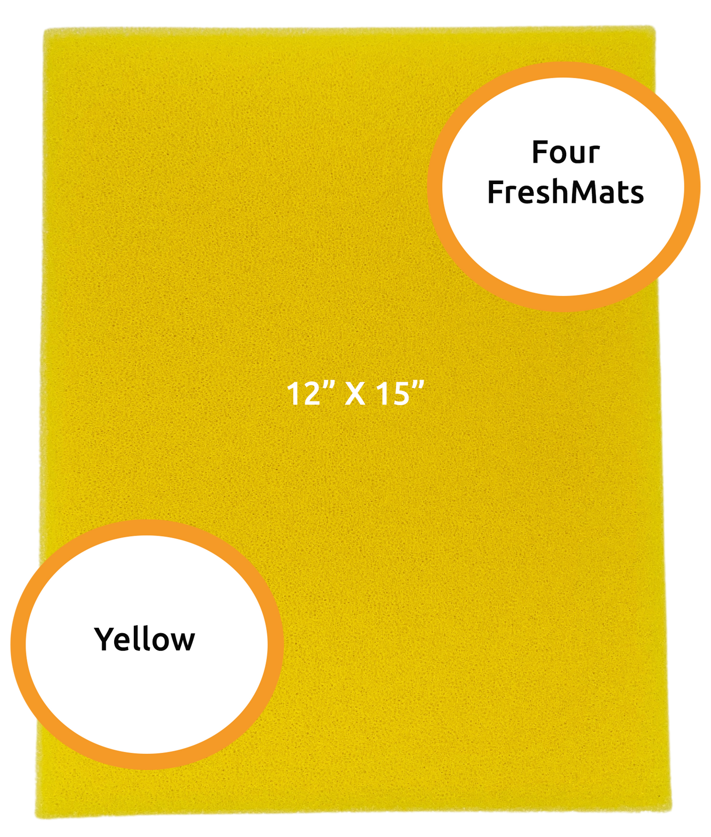 Yellow FreshMat 12x15