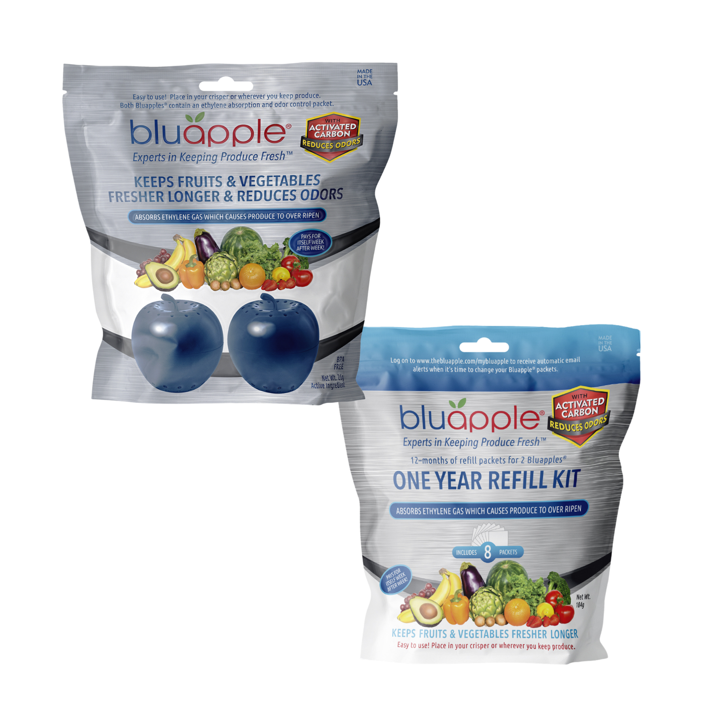 Bluapple® with Activated Carbon 15-Month Bundle