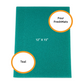 Teal Size Color Quantity