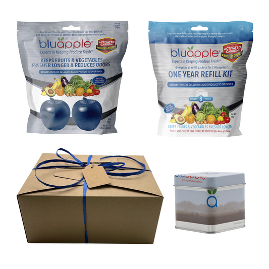 Bluapple® Carbon Gift Kit – Two Carbon Bluapples, a Carbon Refill Kit, and a Free Storage Tin