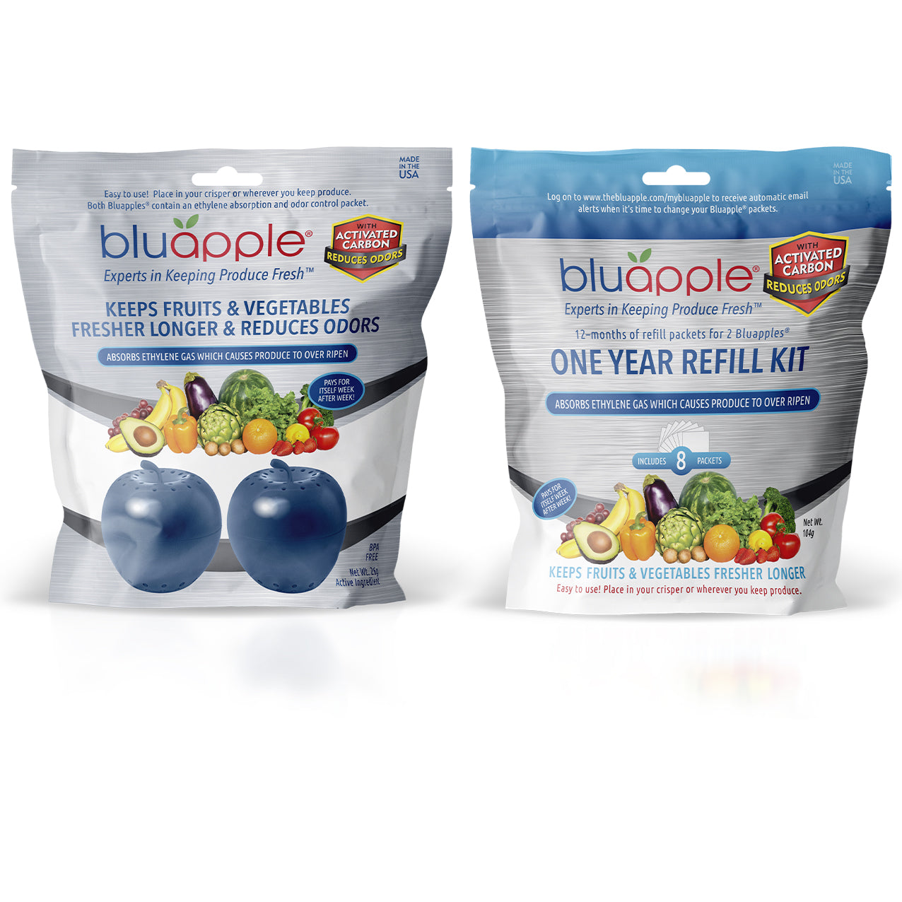 Bluapple® with Activated Carbon 15-Month Bundle